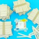 ΣΕΤ ΞΥΛΑΚΙΑ ΚΑΤΑΣΚΕΥΩΝ ΦΥΣΙΚΟ ΧΡΩΜΑ 50ΤΜΧ