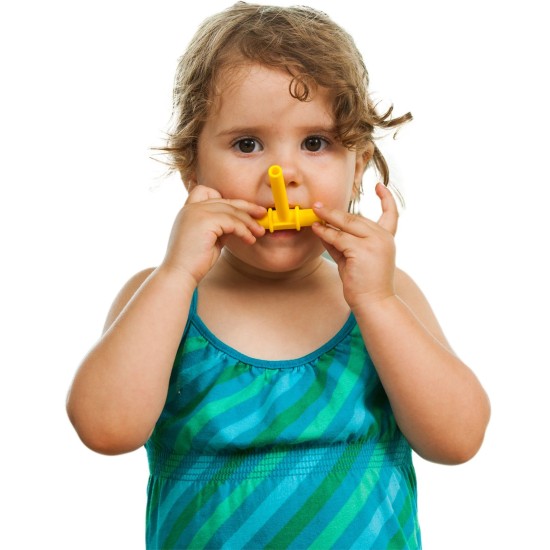 ΣΤΟΜΑΤΟΜΑΣΗΤΙΚΟ CHEWY TUBE THIN YELLOW