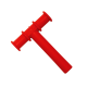 ΣΤΟΜΑΤΟΜΑΣΗΤΙΚΟ CHEWY TUBE REGULAR RED
