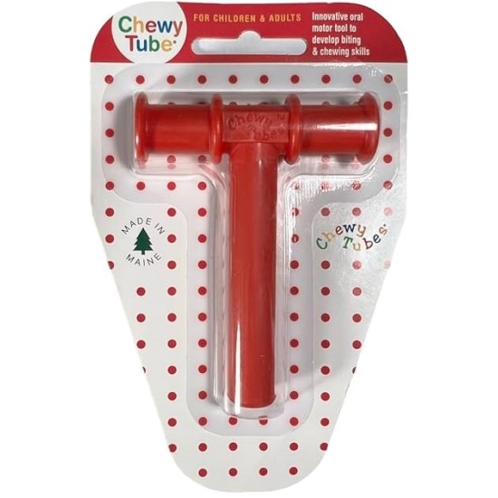 ΣΤΟΜΑΤΟΜΑΣΗΤΙΚΟ CHEWY TUBE REGULAR RED