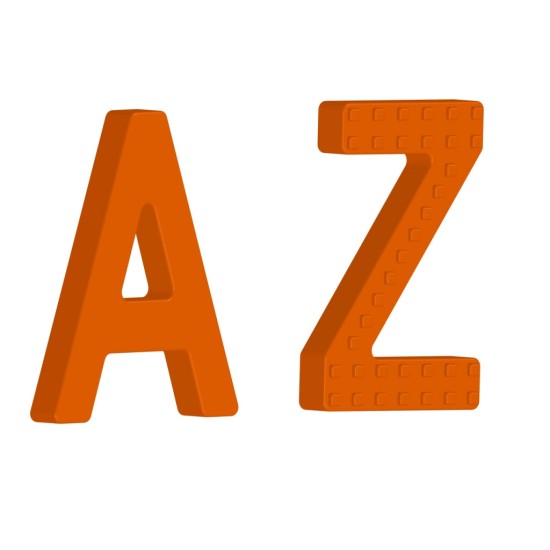 ΣΕΤ ΣΤΟΜΑΤΟΜΑΣΗΤΙΚΑ LETTERS A & Z MIXED