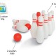 BOWLING RED & WHITE