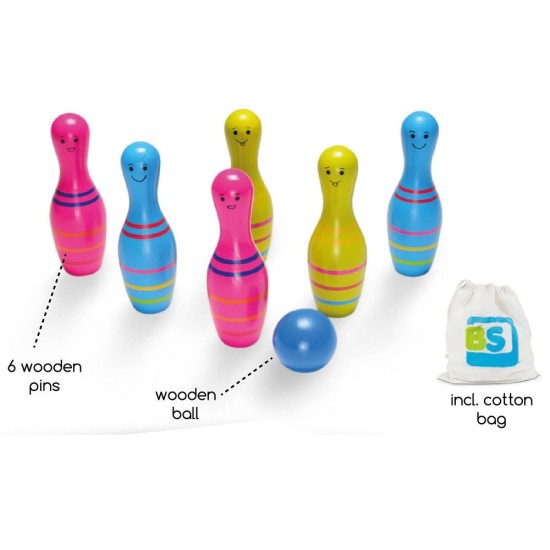 SKITTLES JR – ΞΥΛΙΝΟ BOWLING ΓΙΑ ΠΑΙΔΙΑ