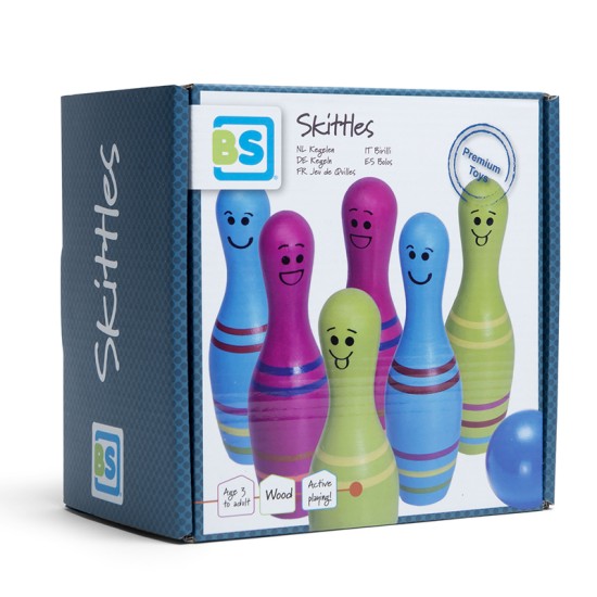 SKITTLES JR – ΞΥΛΙΝΟ BOWLING ΓΙΑ ΠΑΙΔΙΑ