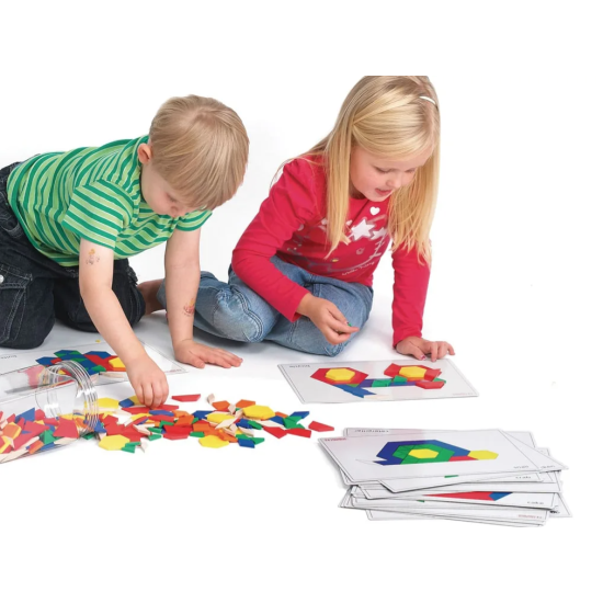 PATTERN BLOCKS CLASSROOM SET 1.500 τεμ.