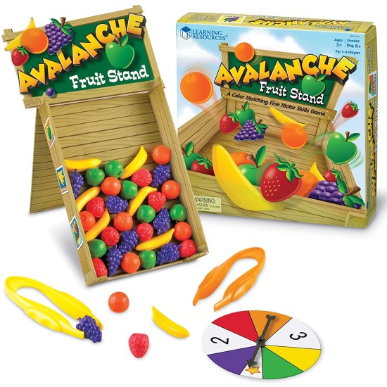 AVALANCHE FRUIT STAND COLOUR & FINE MOTOR SKILLS GAME