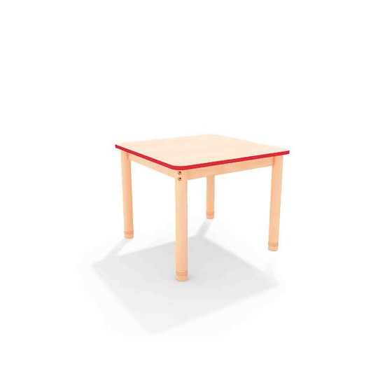 ΤΡΑΠΕΖΙ ΤΕΤΡΑΓΩΝΟ CLASSIC WOOD NATURA - KOKKINO