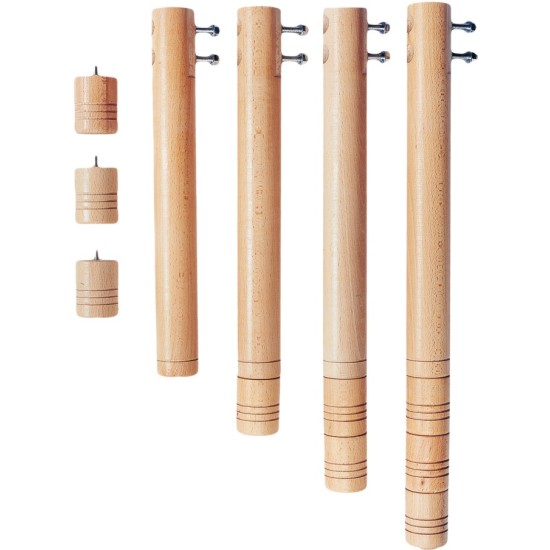 ΤΡΑΠΕΖΙ ΤΕΤΡΑΓΩΝΟ CLASSIC WOOD COLORI - ΠΡΑΣΙΝΟ