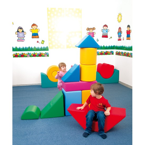ΣΥΝΘΕΣΗ ΨΥΧΟΚΙΝΗΤΙΚΗΣ SOFTPLAY BRICKS SET 1