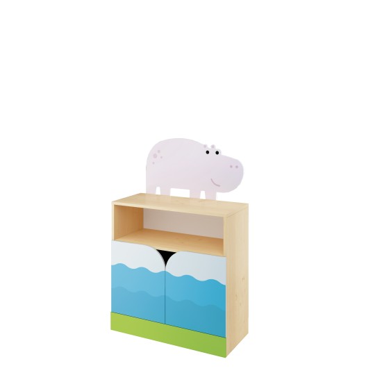 FANTASY – JUNGLE – STORAGE UNIT HIPPO