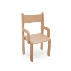 CHAIR TEDDY 0 WITH ARMRESTS