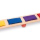 WOODEN SENSORY PATH ON RUBBER BALLS