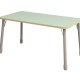 ΤΡΑΠΕΖΙ ΠΑΡΑΛΛΗΛΟΓΡΑΜΜΟ CLASSIC STEEL COLORI – ΠΡΑΣΙΝΟ ΑΝΟΙΧΤΟ