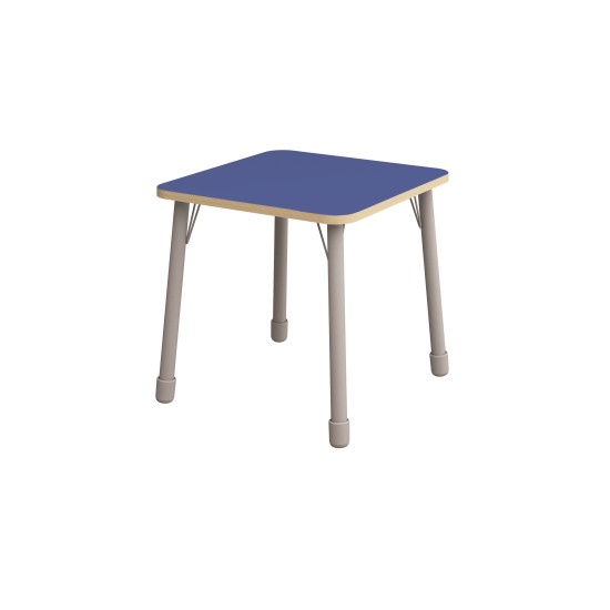 ΤΡΑΠΕΖΙ ΤΕΤΡΑΓΩΝΟ CLASSIC STEEL COLORI - ΜΠΛΕ