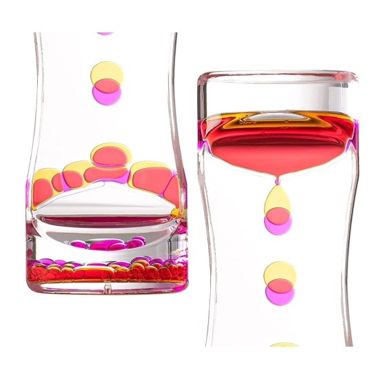 ΑΙΣΘΗΤΗΡΙΑΚΗ ΚΛΕΨΥΔΡΑ LIQUID MOTION BUBBLER PINK