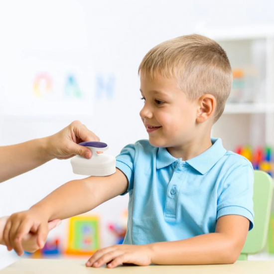THERAPRESSURE SENSORY BRUSH with HANDLE