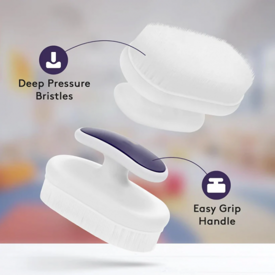 THERAPRESSURE SENSORY BRUSH with HANDLE