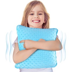 ΑΙΣΘΗΤΗΡΙΑΚΟ ΜΑΞΙΛΑΡΙ ΜΕ ΔΟΝΗΣΗ VIBRATING SENSORY PILLOW BLUE