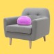 ΑΙΣΘΗΤΗΡΙΑΚΟ ΜΑΞΙΛΑΡΙ ΒΟΤΣΑΛΟ ΜΕ ΔΟΝΗΣΗ VIBRATING SENSORY PILLOW PURPLE
