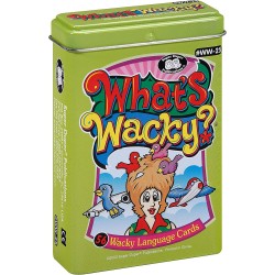 "WHAT'S WACKY?" LANGUAGE CARDS
