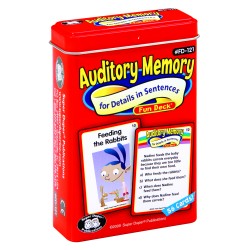 AUDITORY MEMORY FOR DETAILS IN SENTENCES